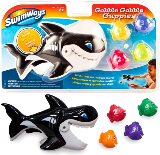 SwimWays kosatka a rybky – vodná hračka do vane a bazéna