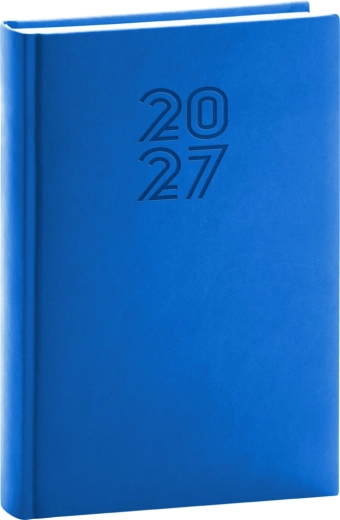 Notique Aprint denný diár 2027 modrý 15 × 21 cm