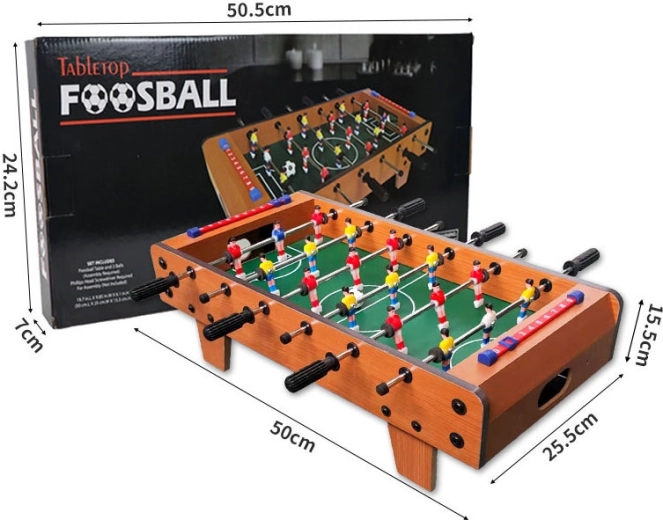 Drevený stolný futbal (piškvorky) – mini futbalík