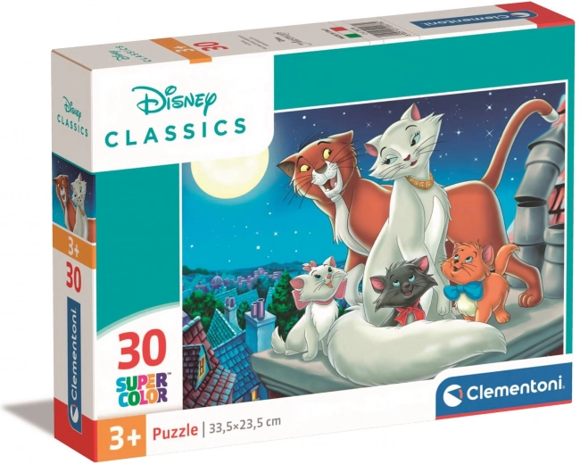 Puzzle Disney Aristomačky 30 dielikov