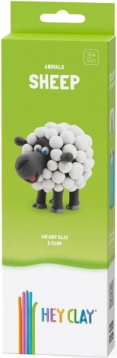 Modelína HEY CLAY – sada Zvieratká: ovečka