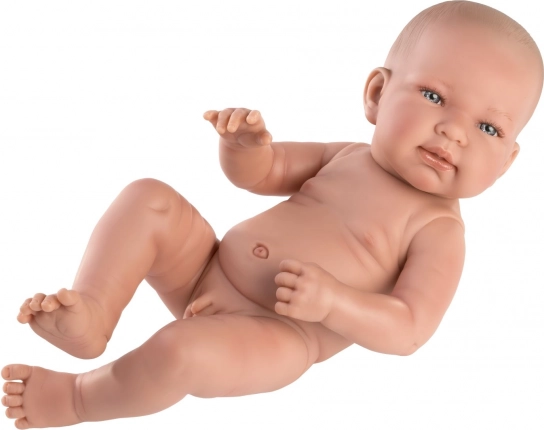 Llorens 73801 NEW BORN CHLAPČEK - realistická bábätkovská bábika s celovinylovým telom - 40 cm