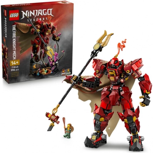 lego ninjago mech ohnivého rytiera 71846