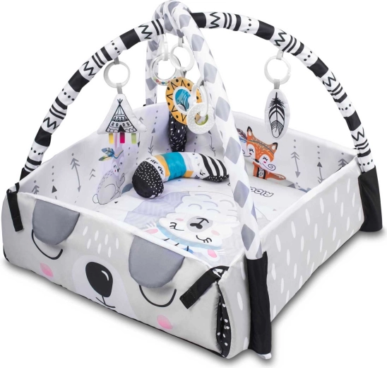 3v1: otvorená podložka, hniezdočko aj hracie centrum