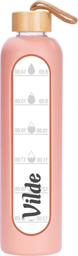 Odolné borosilikátové sklo a bambusové viečko