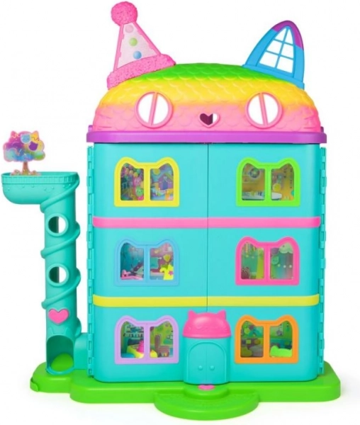 GABBY'S DOLLHOUSE párty mačací domček s figúrkou