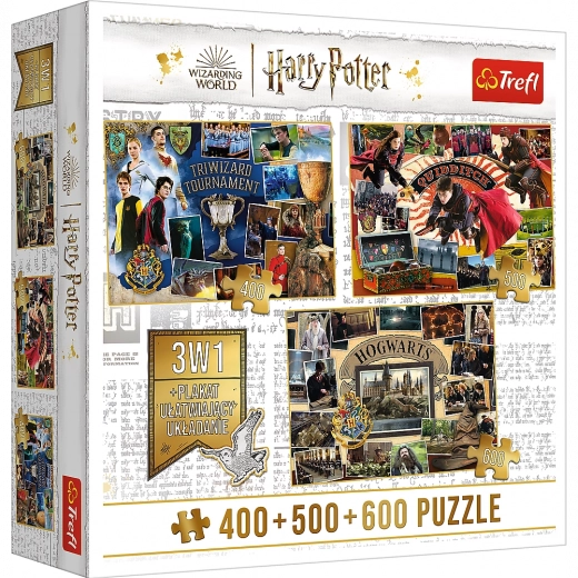 Puzzle Harry Potter Turnaj 3v1