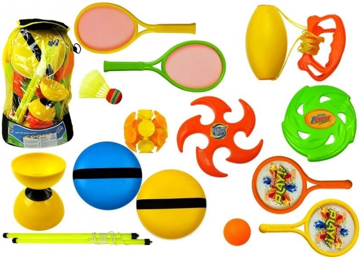 Športová sada Diabolo Frisbee