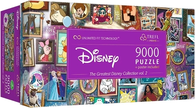 Trefl Disney puzzle 9000 dielikov The Greatest Disney Collection Vol. 2