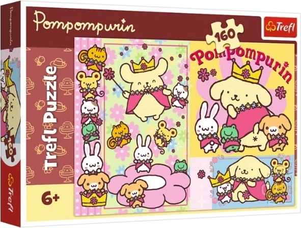 Puzzle Pompompurin a najsłodszy deň 160 dielikov