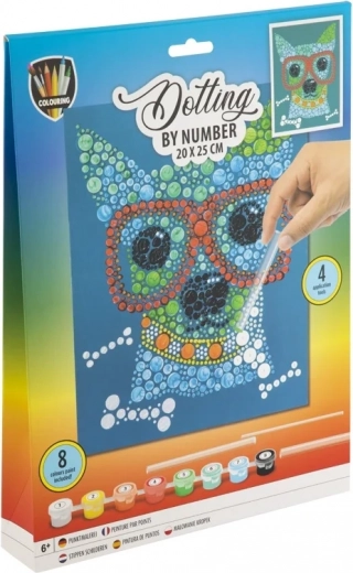 Grafix Maľovanie podľa čísel - Pes