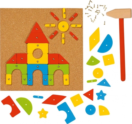 Goki pribíjacia hra Veselý domček