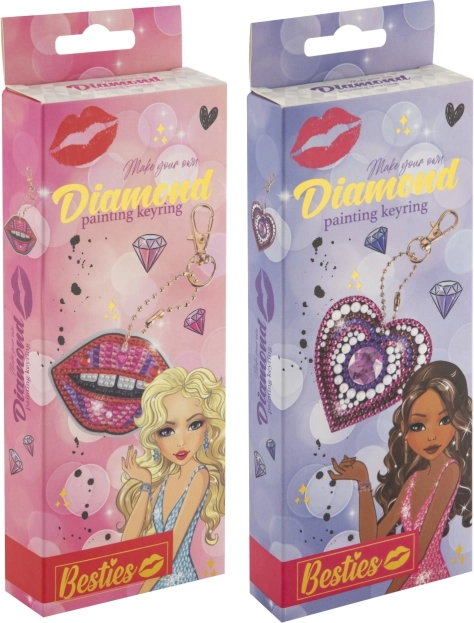 Diamantové Maľovanie Prívesok - Pery