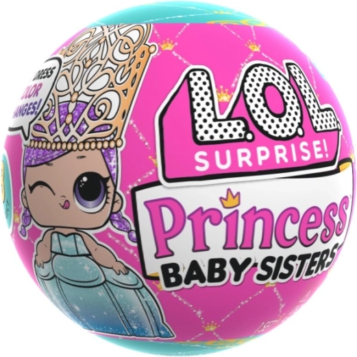 L.O.L. Surprise Princess Baby Sisters prekvapivá guľa - 1 kus