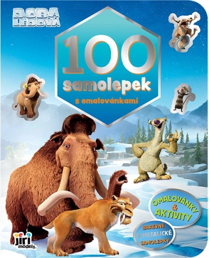 Doba ľadová – omaľovánky so 100 samolepkami