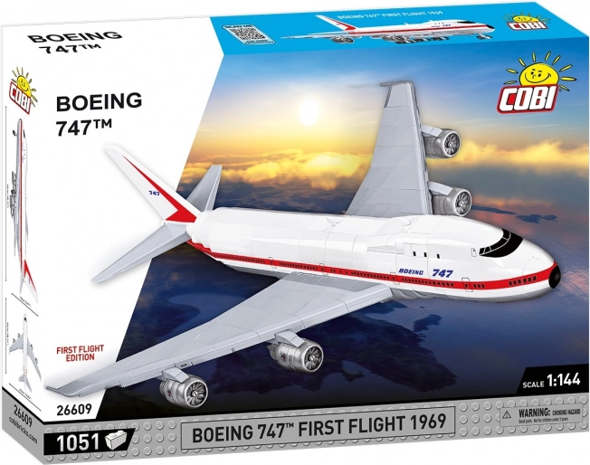 Stavebnica COBI BOEING 747 – prvý let 1969
