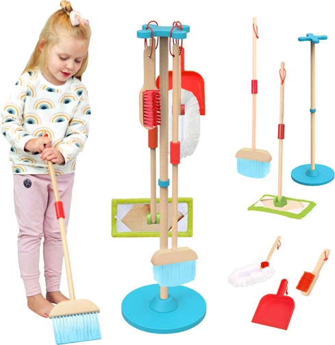 Detská upratovacia sada Tooky Toy 6 ks