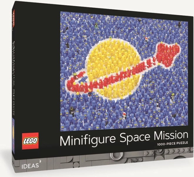Puzzle LEGO minifigúrka – vesmírna misia, 1000 dielikov od Chronicle Books