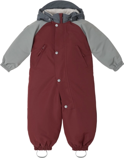 Leokid zimná kombinéza Color Block Redwood veľ. 80 (12–18 mesiacov)
