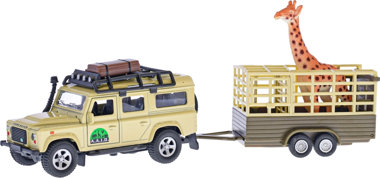 Odpojiteľný príves na prepravu zvierat