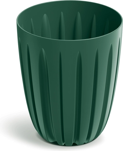 Kvetináč v tmavozelenej farbe 23,6 cm s vnútornou vložkou