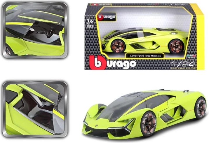 Model auta Lamborghini Terzo Millennio v mierke 1:24 od Bburago