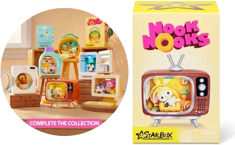ZURU Nook Nooks domáce doplnky (home accessories box) 18101 - 1 kus