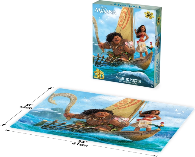 3D puzzle Moana 300 dielikov