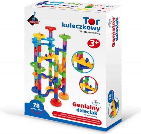 Sada guľôčkovej dráhy - 78 prvkov