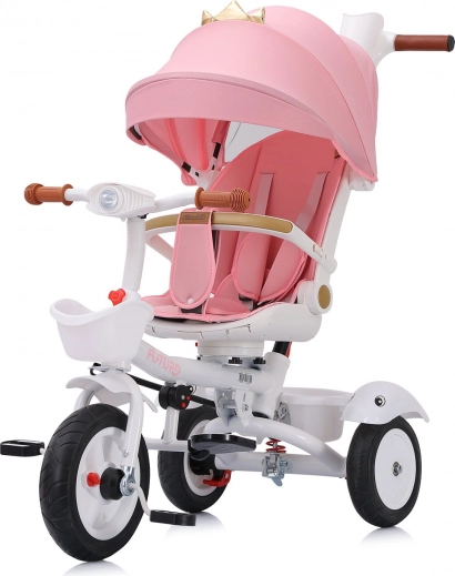 Trojkolka so strieškou 2v1 Futuro Princess CHIPOLINO