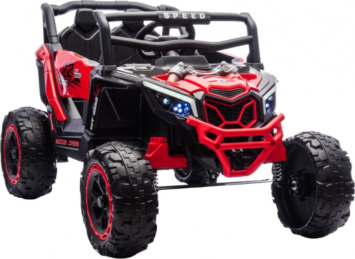 Elektrické detské auto M2 červené 4x4