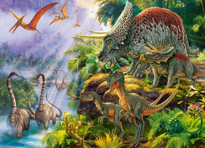 Puzzle 200 dielikov dinosauří údolie