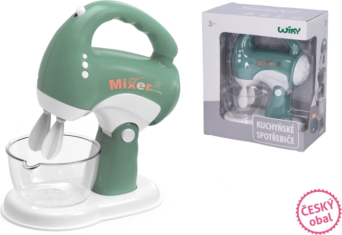 Detský mixér so svetelnými a zvukovými efektmi, 16 cm, slovenský obal