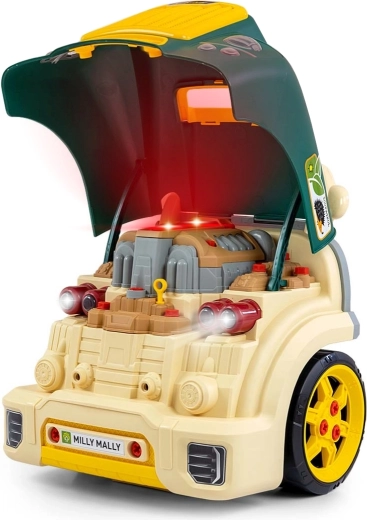 Otvárateľná kapota a realistický motor
