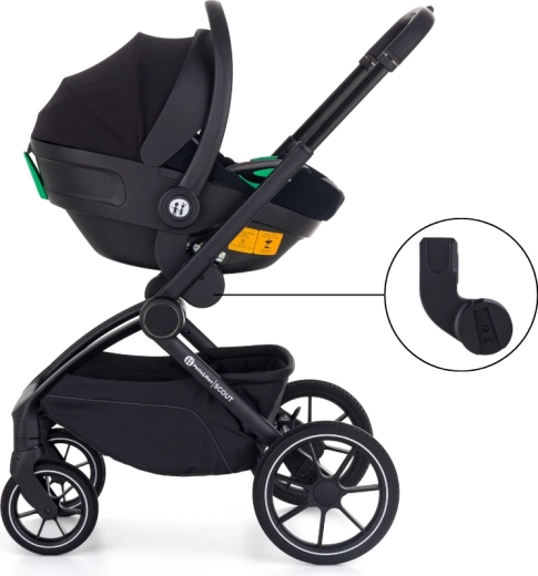 Cestovný set 3v1 vrátane autosedačky a adaptérov