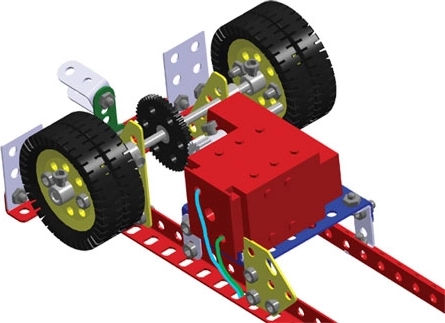 Elektrický pohon pre funkčné modely