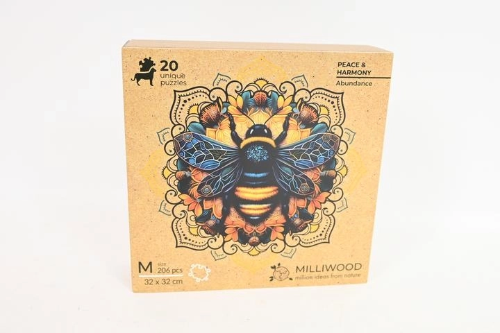 Milliwood Peace and Harmony drevené puzzle včela