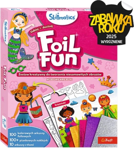 Trefl Skillmatics Foil Fun módne kreácie