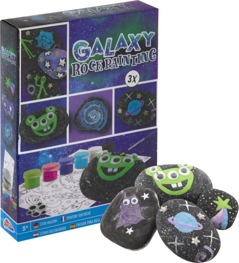 Grafix Maľovanie na Kamienky Galaxy
