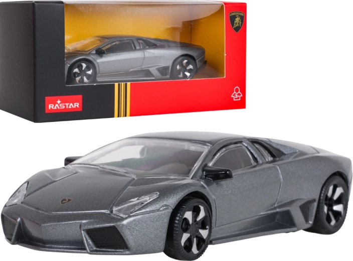 Kovový model Lamborghini Reventón RASTAR v mierke 1:43, sivý