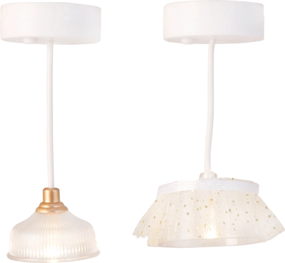 Lundby závesné lampy pre domček pre bábiky - 2 ks