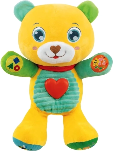 Svietiace srdiečko s riekankami a pesničkami