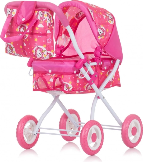 Chicco hlboký kočík pre bábiky Emily – Unicorns
