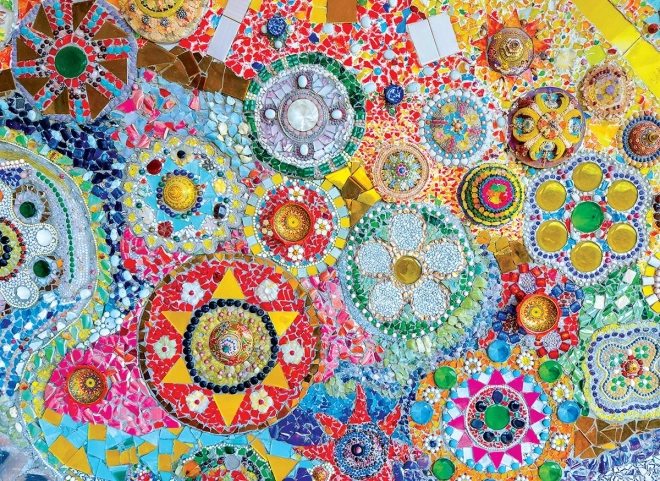 Puzzle Thajská mozaika 1000 dielikov EUROGRAPHICS