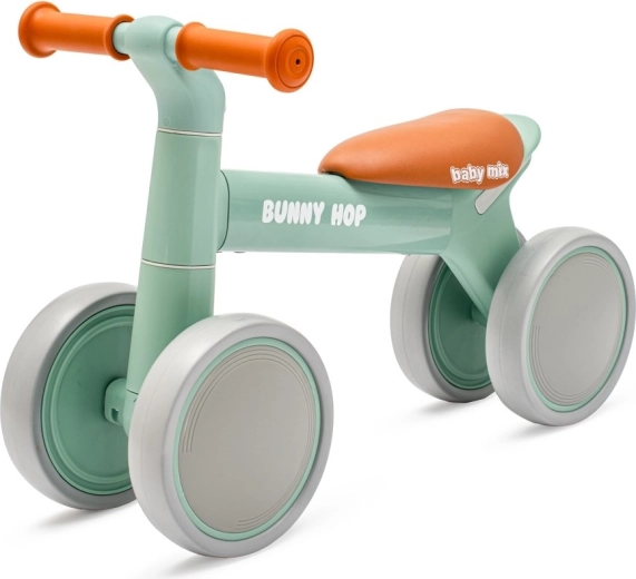 Detské odrážadlo Baby Mix Bunny Hop Ultralight zelené