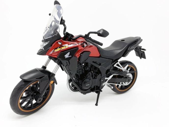 Model motocykla Honda CB400X 1:12 červený