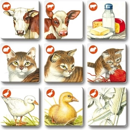 Učenie hrou: spoznávaj zvieratá, mláďatá aj produkty