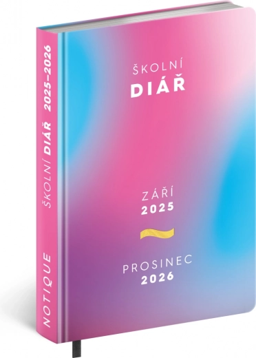 Školský diár Ružový september 2025 – december 2026