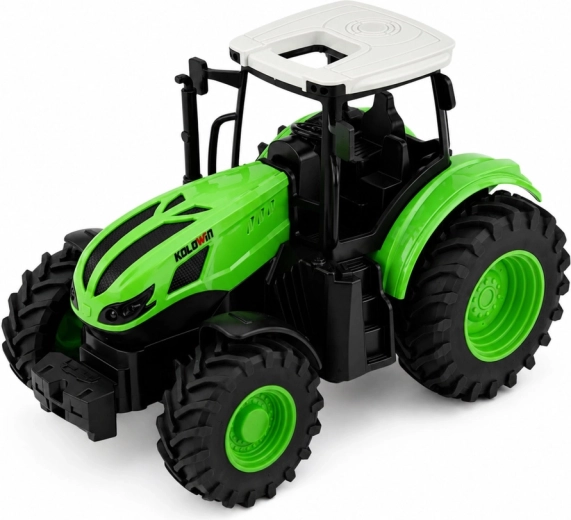 Realistický traktor 1:24 s veľkými terénnymi kolesami