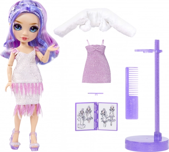 Rainbow High Fantastic Fashion bábika Violet Willow